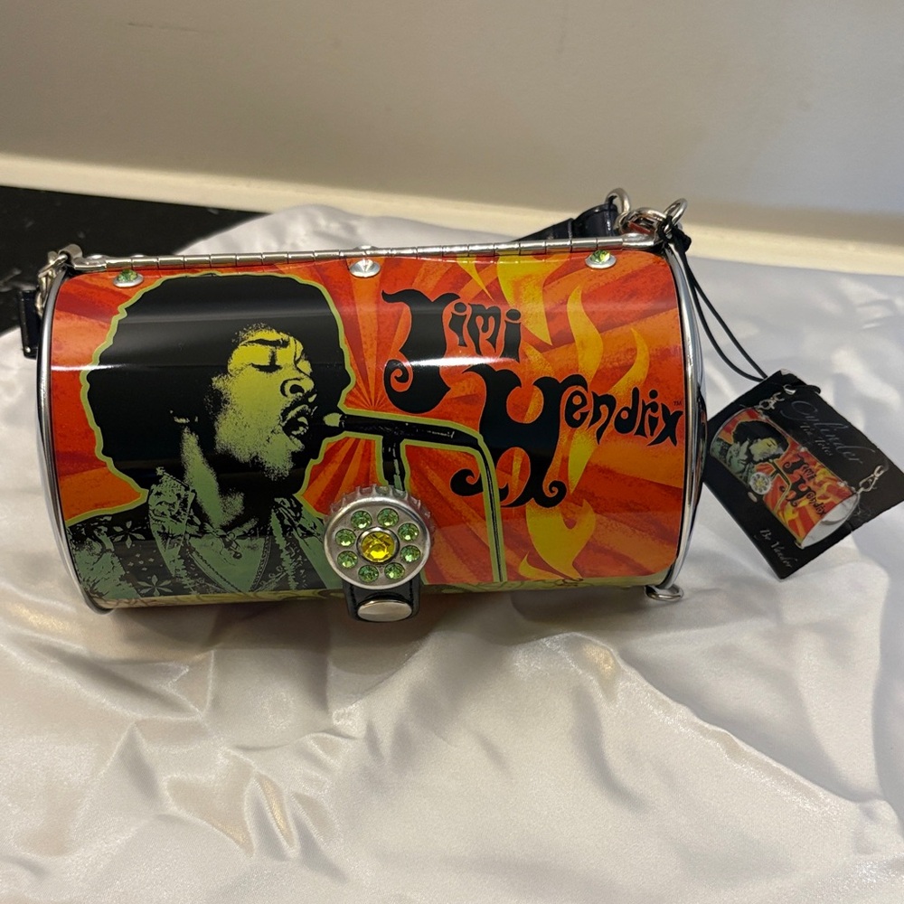 Novelty metal bag Jimi Hendrix
